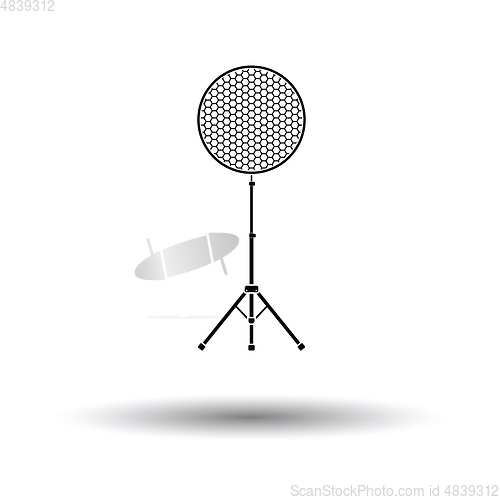 Image of Icon of beauty dish flash
