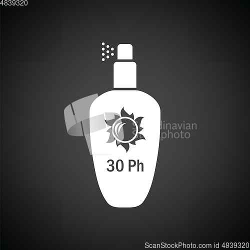 Image of Sun protection spray icon