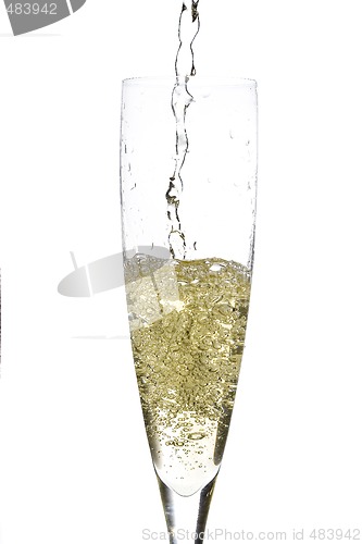 Image of Champagne glass celebration