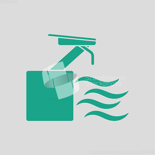 Image of Diving stand icon
