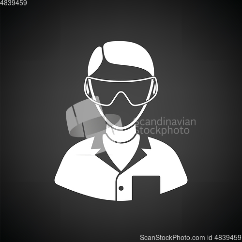 Image of Icon of chemist in eyewear