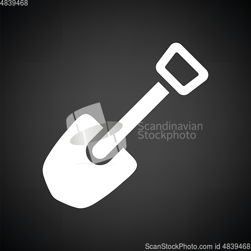 Image of Camping shovel icon