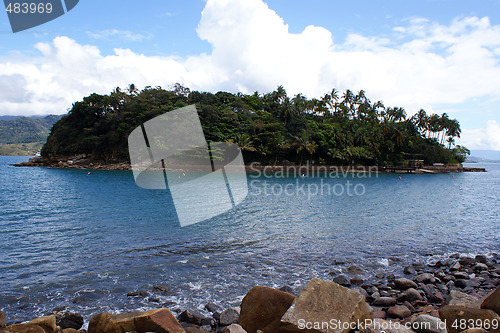 Image of A beautiful, serene and calm isolated island