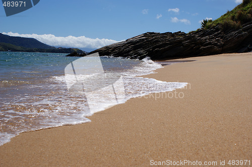 Image of Beautiful, quiet, serene and relaxing beach