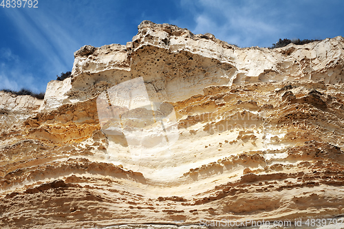 Image of Cliffs by the sea.