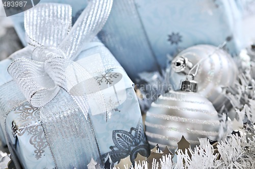 Image of Christmas gift boxes