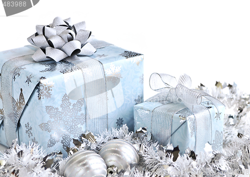 Image of Christmas gift boxes