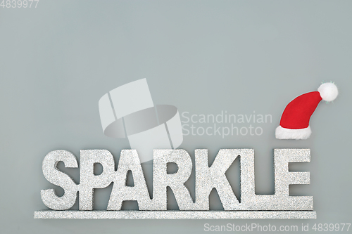 Image of Sparkle at Christmas Abstract Composition