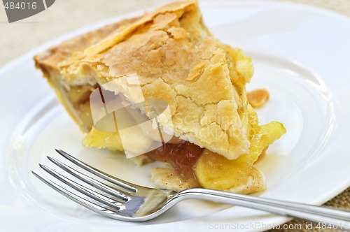 Image of Slice of apple pie