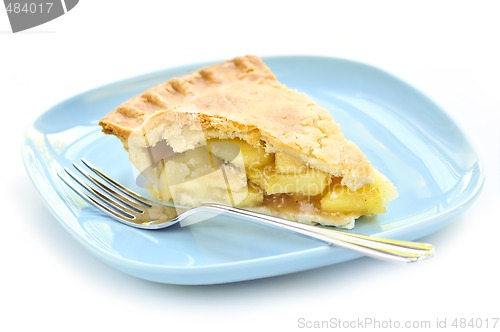 Image of Slice of apple pie