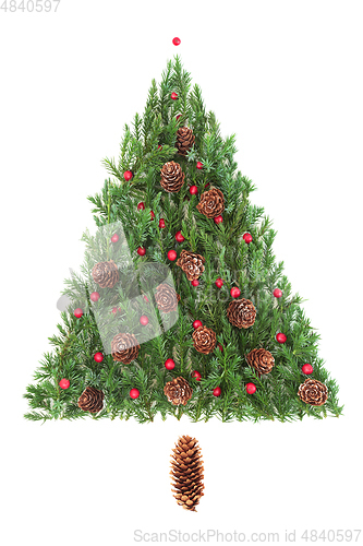 Image of  Environmentally Friendly Christmas Tree Concept