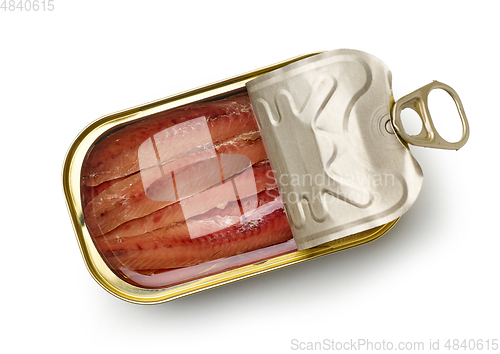 Image of canned anchovy fillets