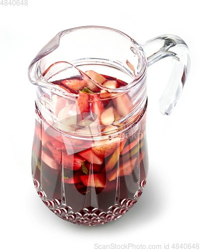 Image of jug of red sangria