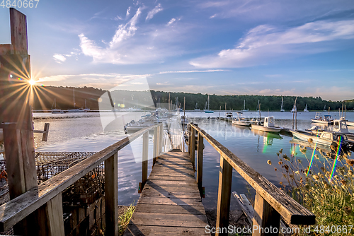 Image of Greenwich Bay Harbor Seaport in east greenwich Rhode Island