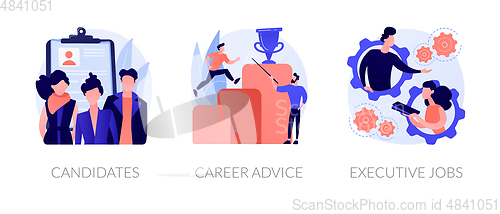 Image of Careers vector concept metaphors.