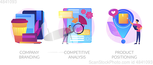 Image of B2B marketing vector concept metaphors