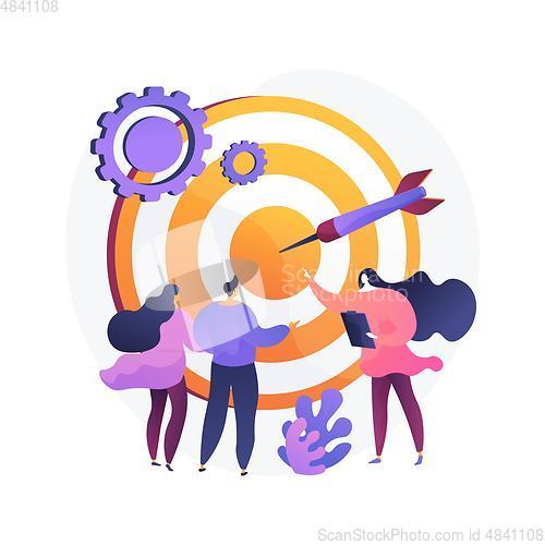 Image of Staff management vector concept metaphor.