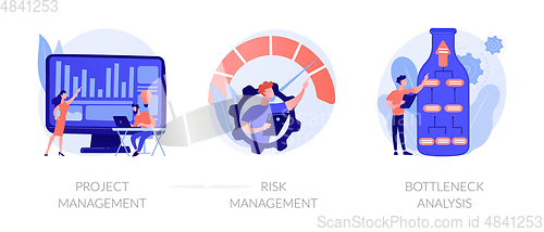 Image of Project management vector concept metaphors