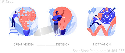 Image of Accomplishment vector concept metaphors.