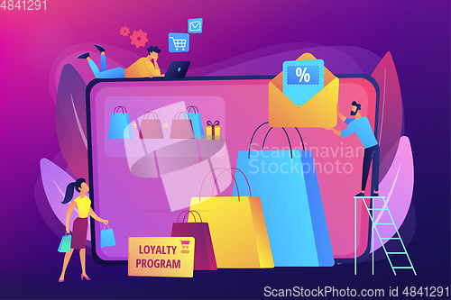 Image of Sales promotion concept vector illustration