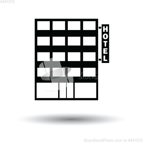 Image of Hotel building icon