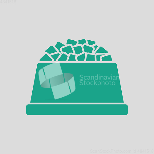 Image of Dog food bowl icon