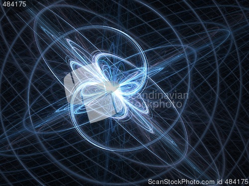 Image of Cold blue explosion magic
