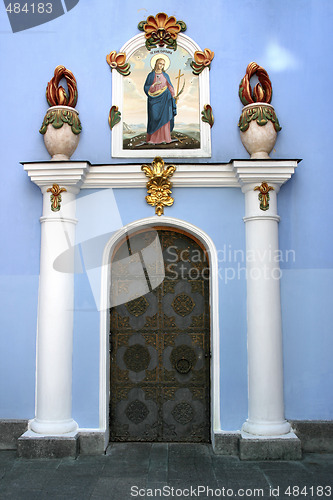 Image of Monastery door