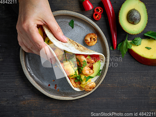 Image of Mexican food tacos