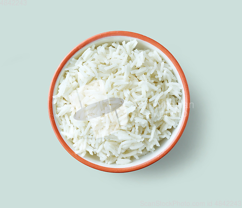 Image of bowl of boiled rice