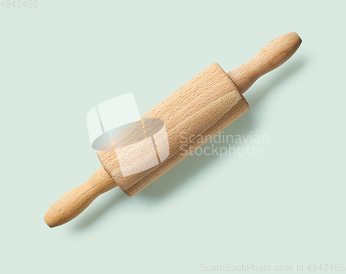 Image of wooden rolling pin