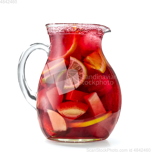 Image of jug of red sangria