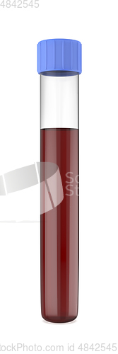 Image of Test tube with blood