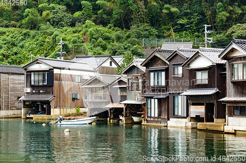 Image of Water House of the Ine Cho in Kyoto