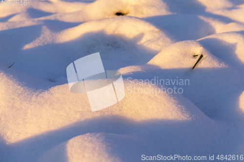 Image of Drifts from snow