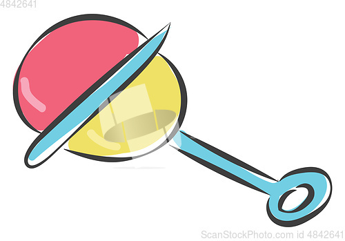 Image of Toy for baby vector or color illustration