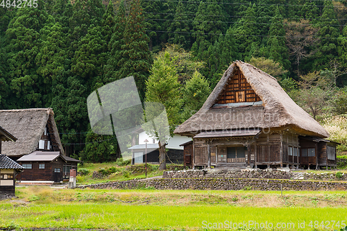 Image of Wooden old house in Shirakawago