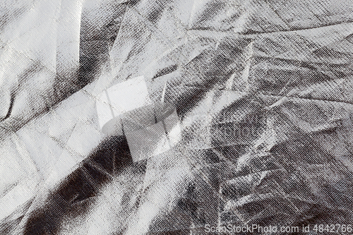 Image of background of crumpled material