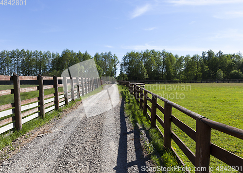 Image of Old wooden fence