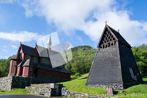 Image of Borgund Stave Church, Sogn og Fjordane, Norway