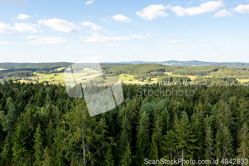 Image of national park landscape Czech Canada