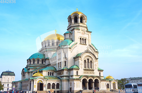 Image of Alexander Nevsky Cathedral. Sofia, Bulgaria