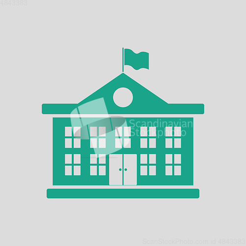 Image of School building icon