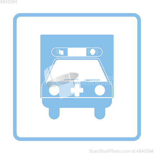 Image of Ambulance car icon