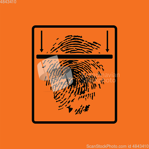 Image of Fingerprint scan icon