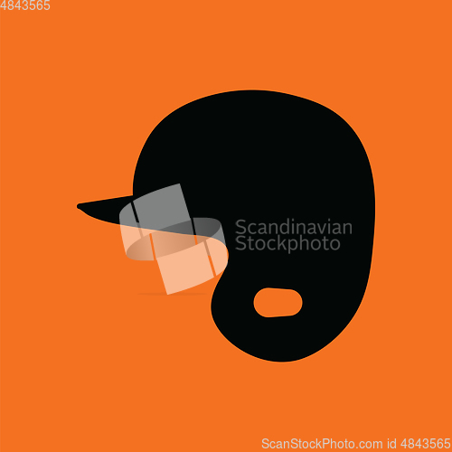 Image of Baseball helmet icon