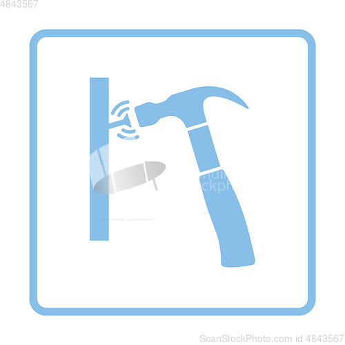 Image of Icon of hammer beat to nail