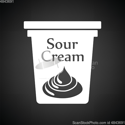 Image of Sour cream icon