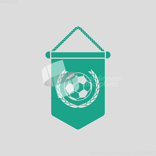 Image of Football pennant icon