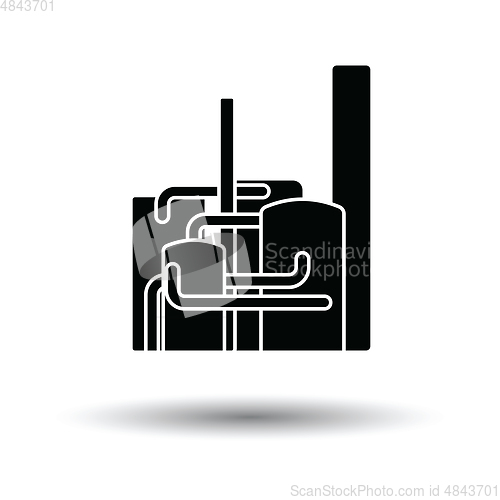 Image of Chemical plant icon